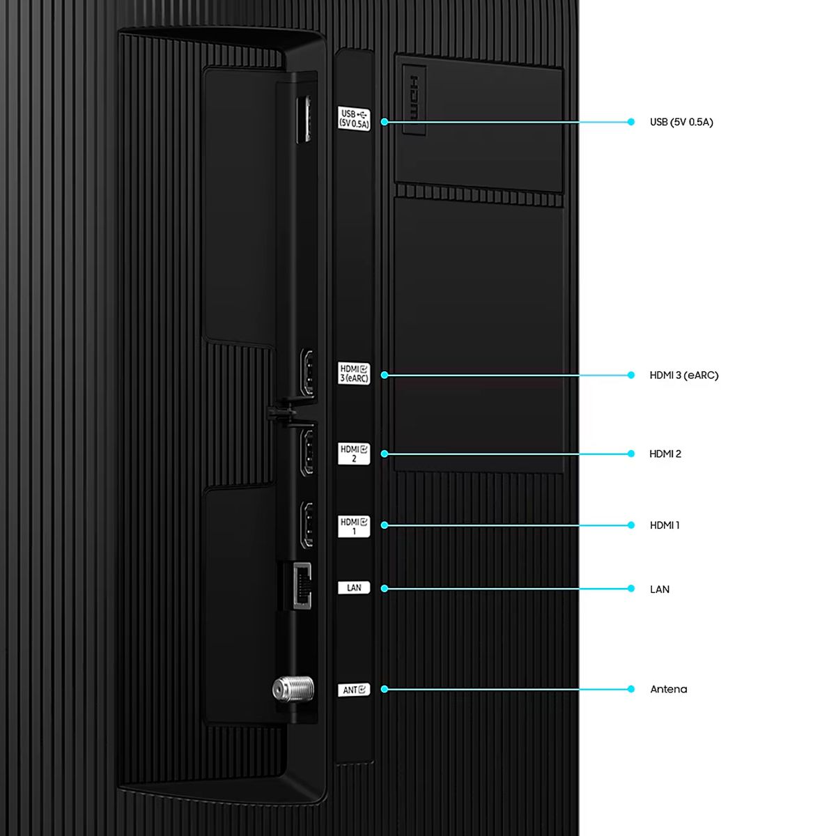 SAMSUNG - Televisor Samsung 50" Crystal Uhd 4k DU7000 Smart Hub