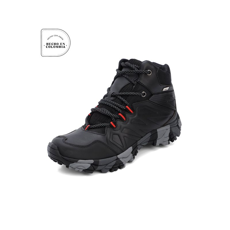 TELLENZI - Bota Hombre Outdoor Negro Tellenzi 1264