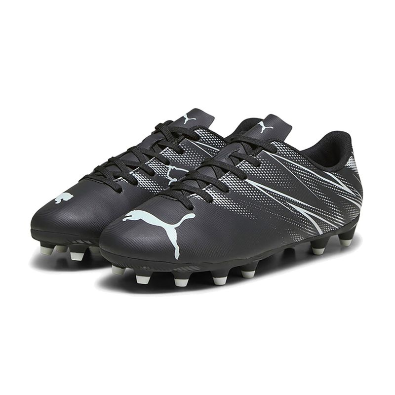 PUMA - Guayos Marca Puma Attacanto Fg/Ag Original Negro Niño