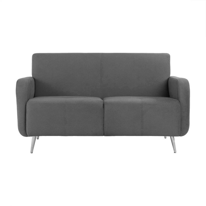 MUEBLES FIOTTI - Sofa 2 Puestos Gris Zue