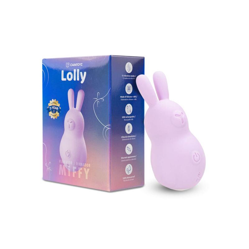 GENERICO - Vibrador Rabbit Miffy Camtoyz