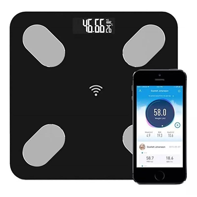 GENERICO - Bascula Digital Inteligente Bluetooth Recargable