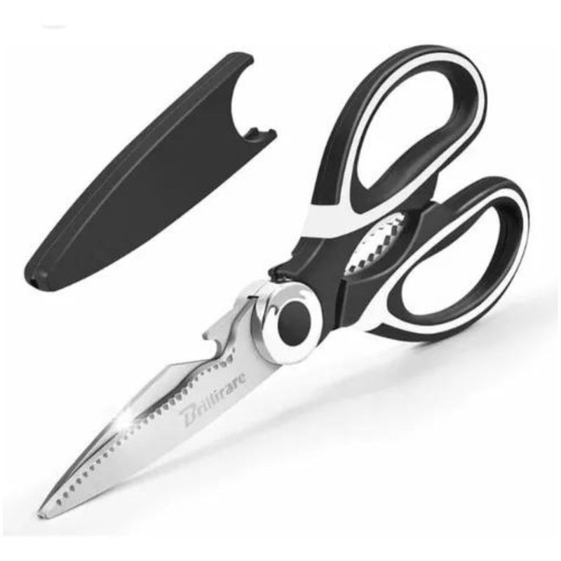 GENERICO - Tijeras Para Cocina Multifuncionales Acero Inoxidable Chef