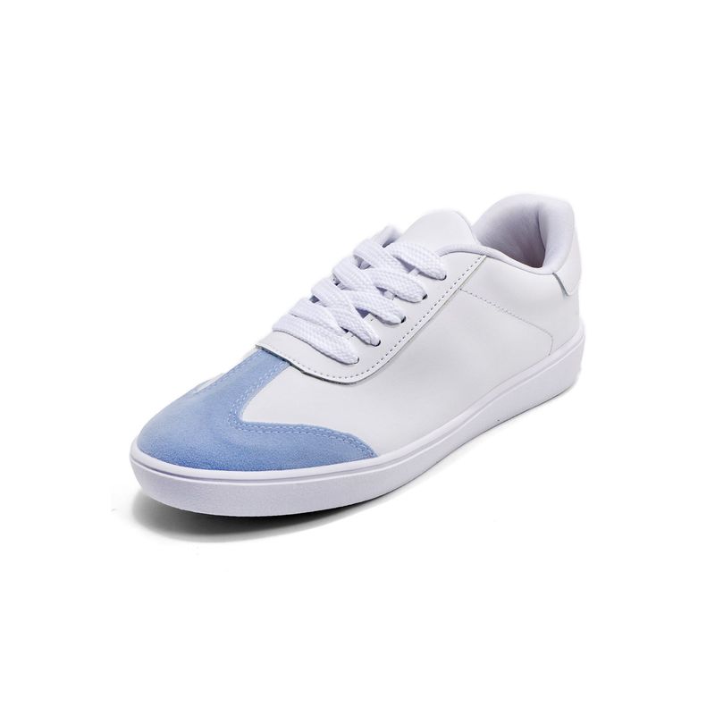 TELLENZI - Tenis Dama Blanco-Azul Tellenzi G07