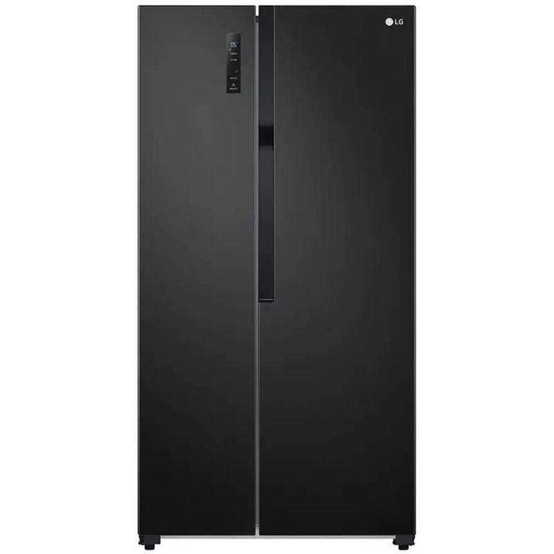 LG - Nevecon LG Side By Side 519 litros Negro GS51MPD