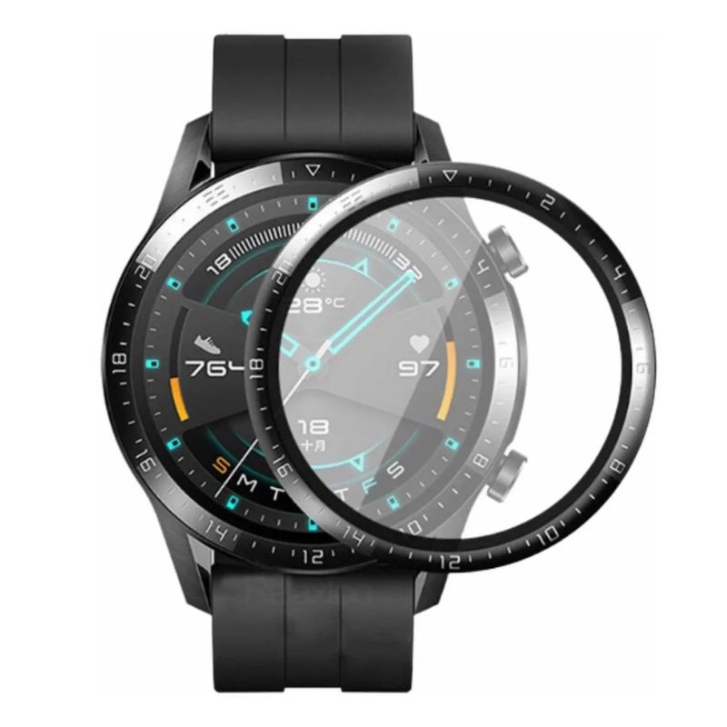 GENERICO - Vidrio Ceramico Protector Reloj Huawei Gt2 46mm