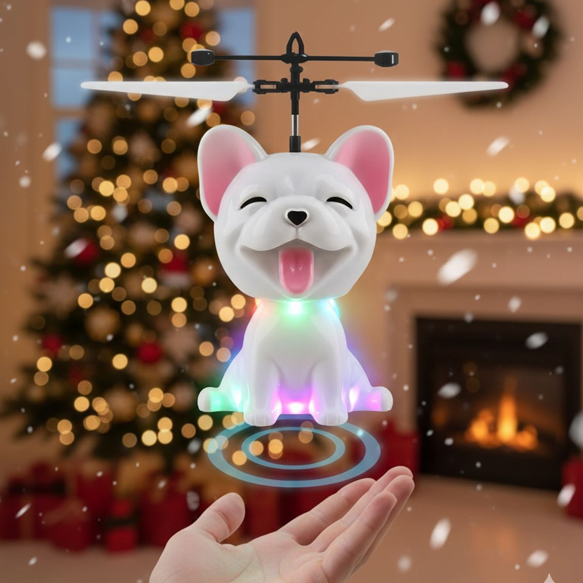 HOMETLY - juguete para niños drone teledirigido diseño capitan america