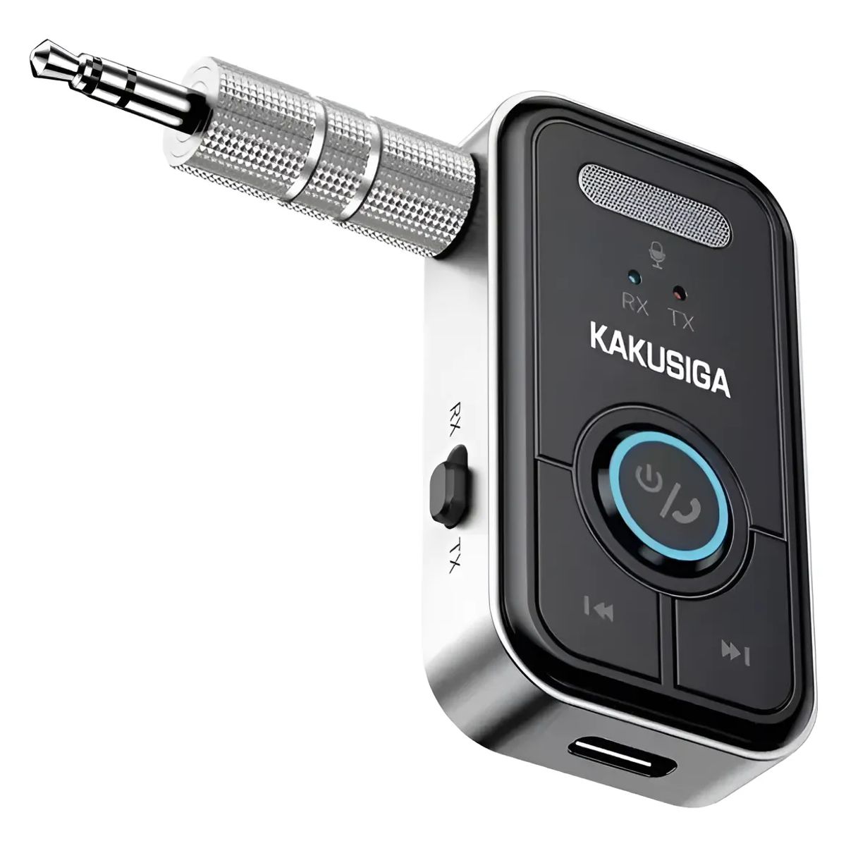 GENERICO - Transmisor Receptor Bluetooth 5.3 Aux 2 En 1 Carro Tv Pc 3.5