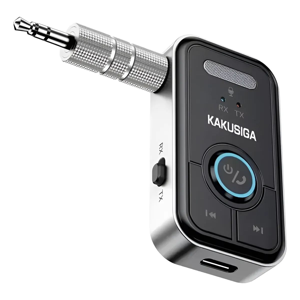GENERICO - Transmisor Receptor Bluetooth 5.3 Aux 2 En 1 Carro Tv Pc 3.5