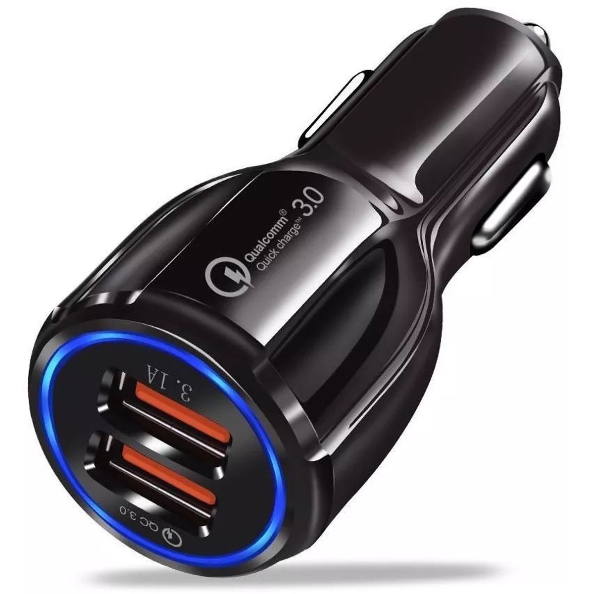 GENERICO - Cargador Carro Carga Rápida Doble Usb - Quick Charge 5v 3.0
