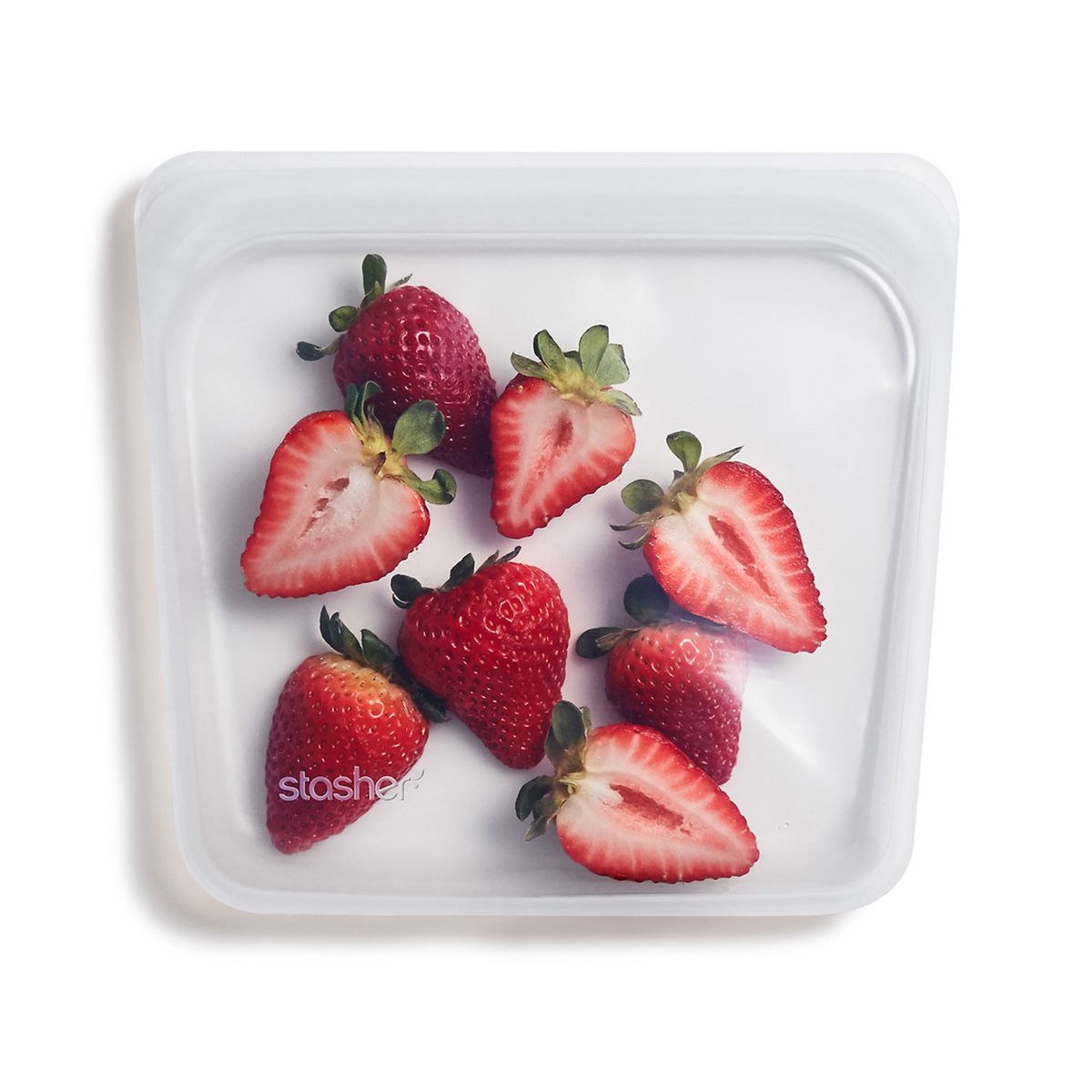 STASHER - Bolsa en Silicona con Cierre Hermético Multiusos 15 Oz - Caja Averiada