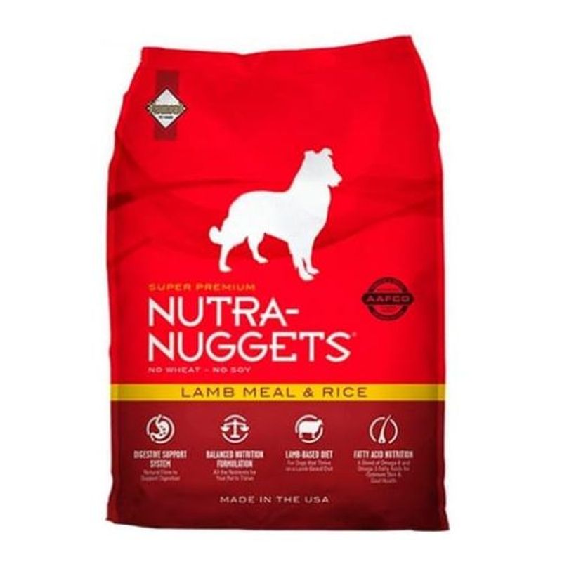 AFM - NUTRA NUGGETS LAMB MEAL & RICE 15 KG