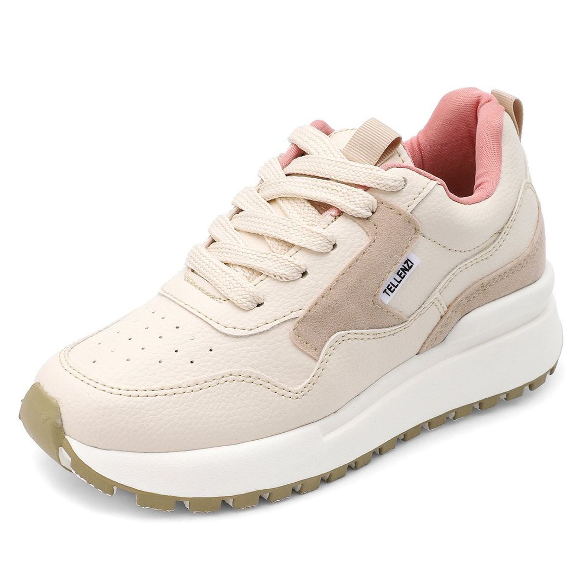 TELLENZI - Tenis Dama Beige Tellenzi 515