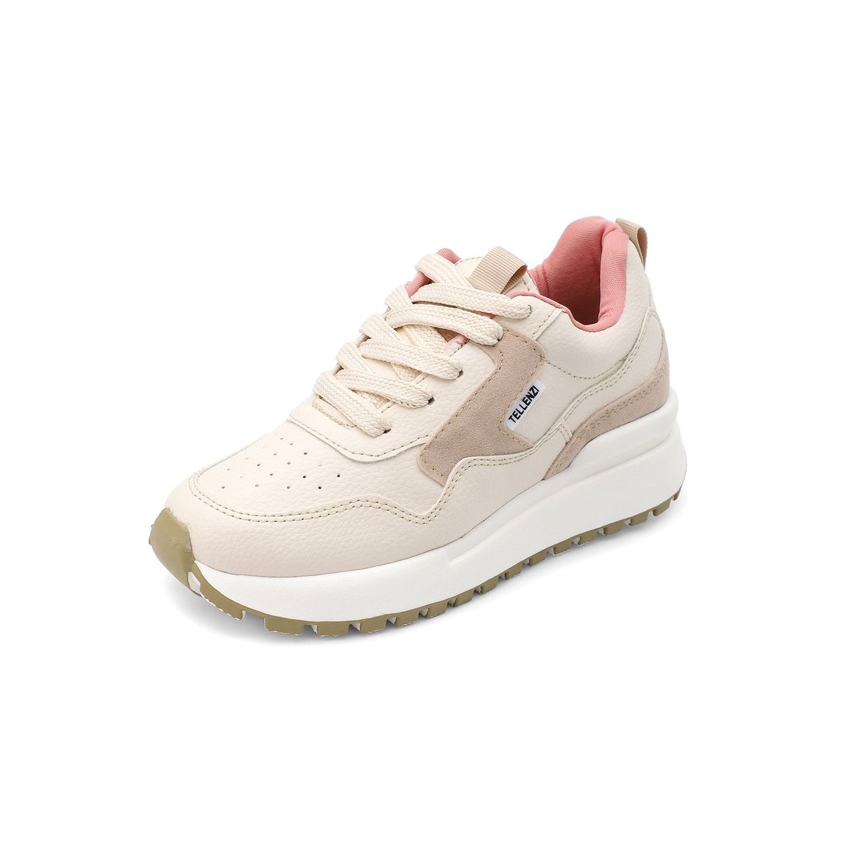 TELLENZI - Tenis Dama Beige Tellenzi 515