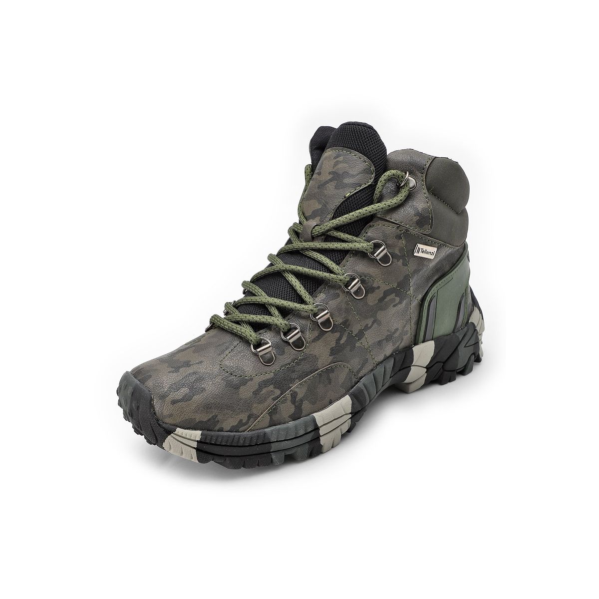TELLENZI - Bota Hombre Outdoor Verde Tellenzi 11200