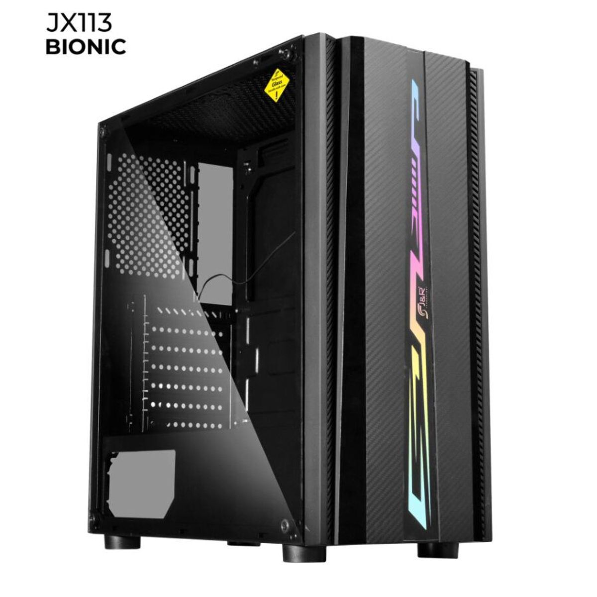 GENERICO - COMBO DE CHASIS GAMER DE 1 COOLER+ FUENTE DE 780WDE
