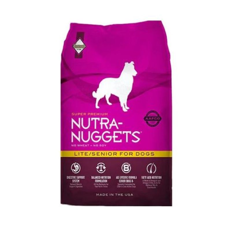 AFM - NUTRA NUGGETS LITE SEÑIOR 15 KG.