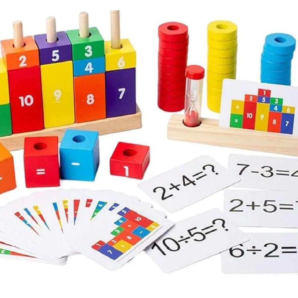 SWISSHOME DR HOFFMAN - JUEGO EDUCATIVO PARA NIÑOS +3 AÑOS JUEGO MATEMATICO
