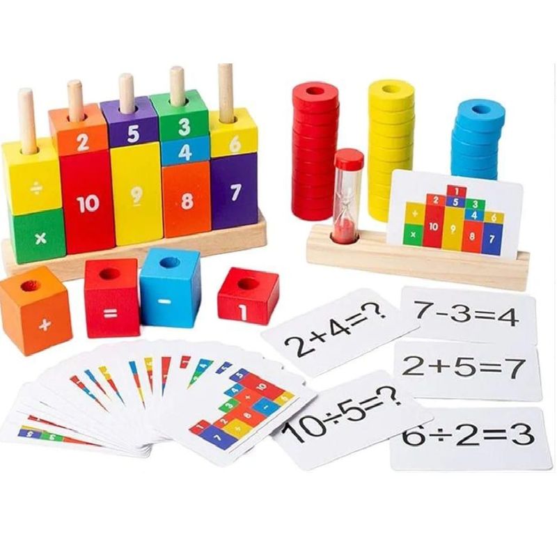 SWISSHOME DR HOFFMAN - JUEGO EDUCATIVO PARA NIÑOS +3 AÑOS JUEGO MATEMATICO