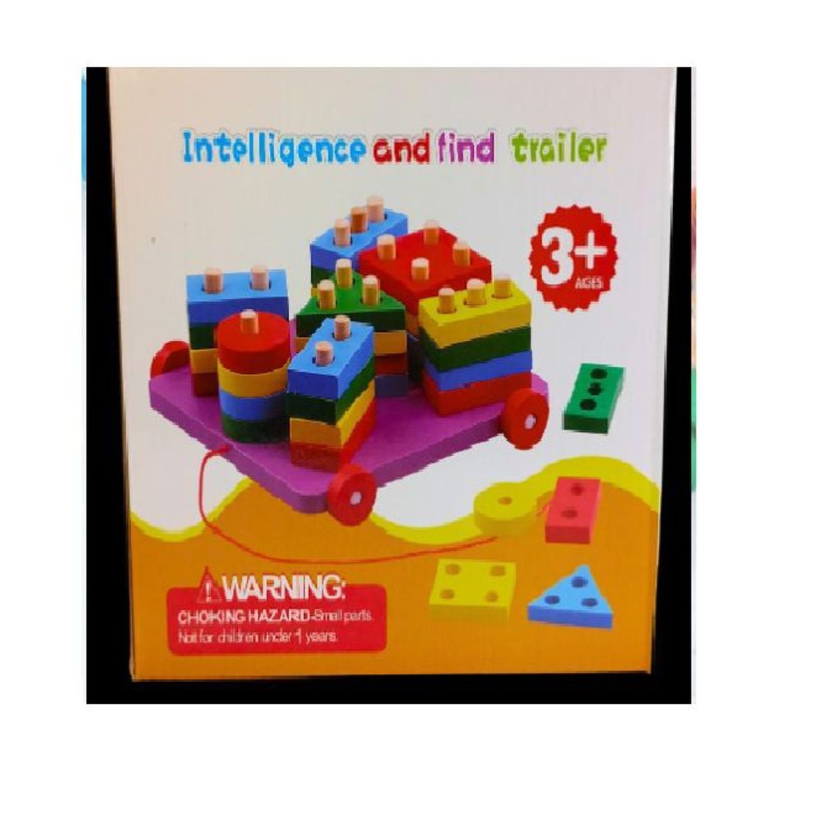 SWISSHOME DR HOFFMAN - JUEGO DIDACTICO PARA NIÑOS +3 AÑOS CARRO FIGURA GEOMETRICA