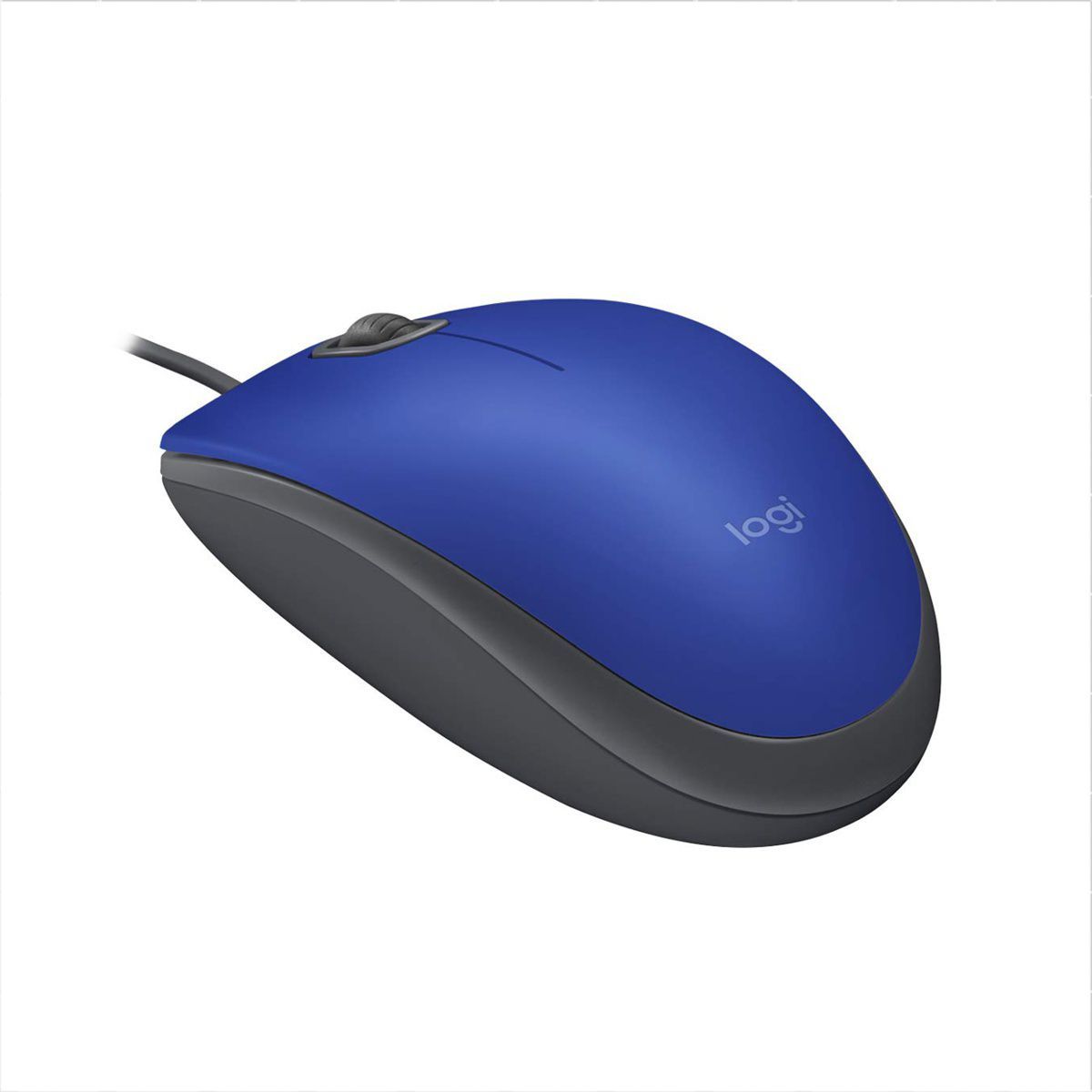 LOGITECH - Logitech M110 Silent Mouse Usb  Clics 90% Más Silenciosos Azul