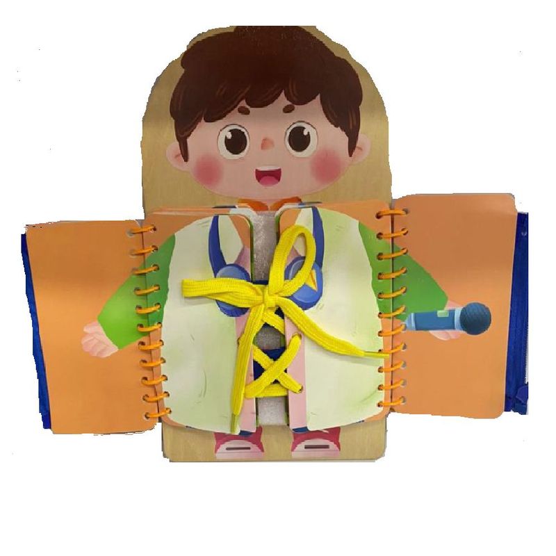 SWISSHOME DR HOFFMAN - JUEGO EDUCATIVO PARA NIÑOS +3 AÑOS LIBRO SENSORIAL