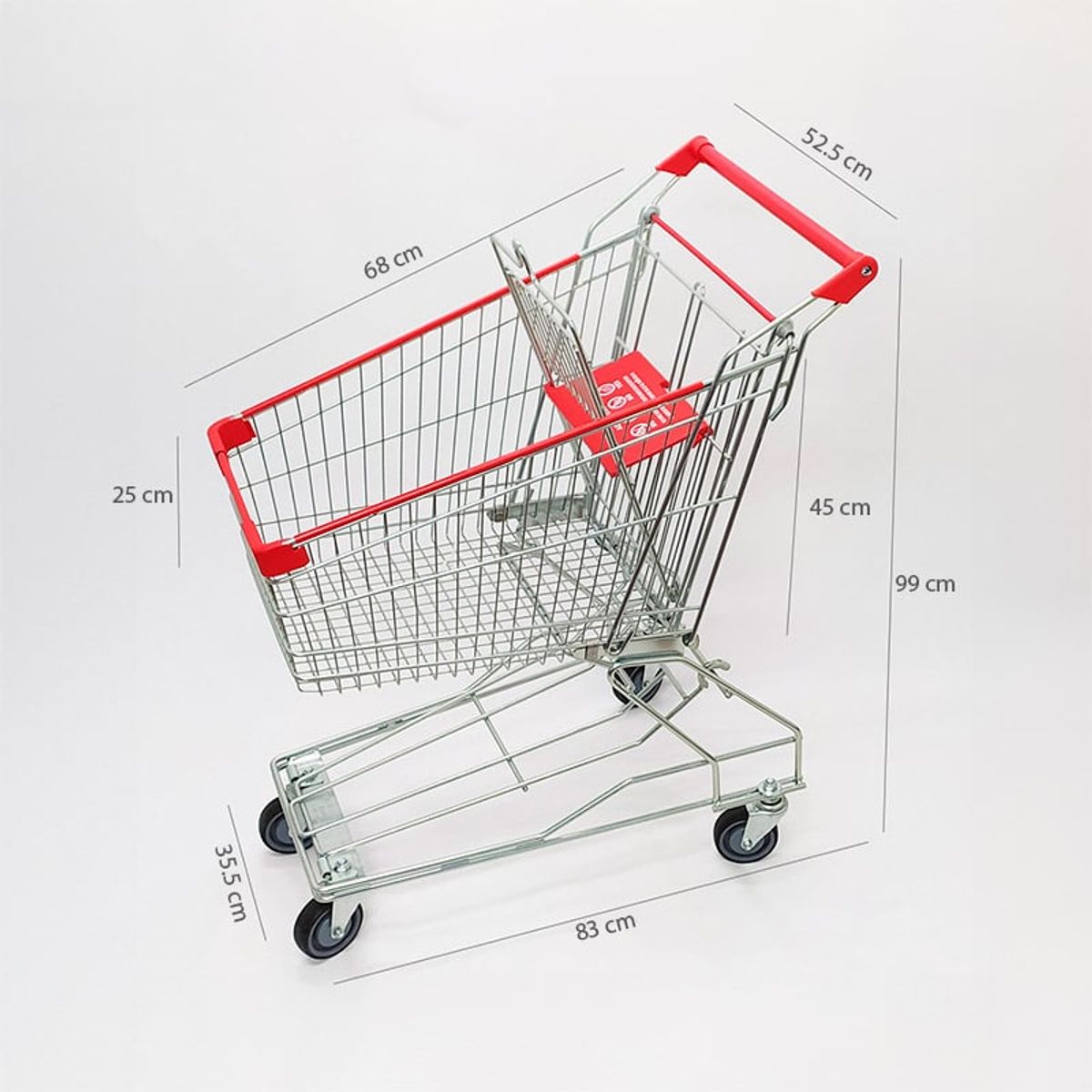 GENERICO - Carro De Mercado Pinino Economico  90 Lts