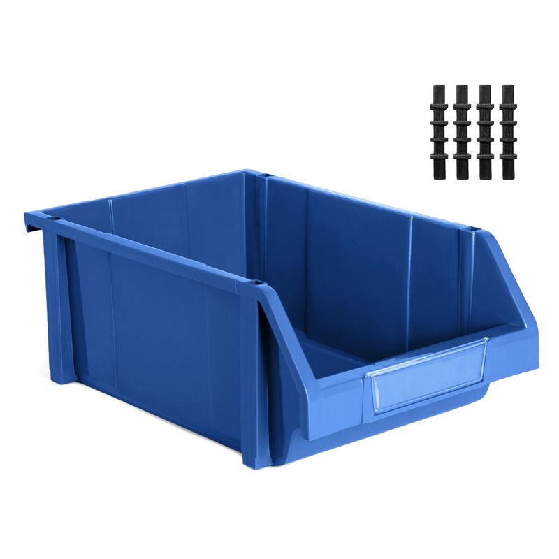 ENERGY PLUS - 1 modular abierto AZ organizador plástico inventarios 45Kg Azul