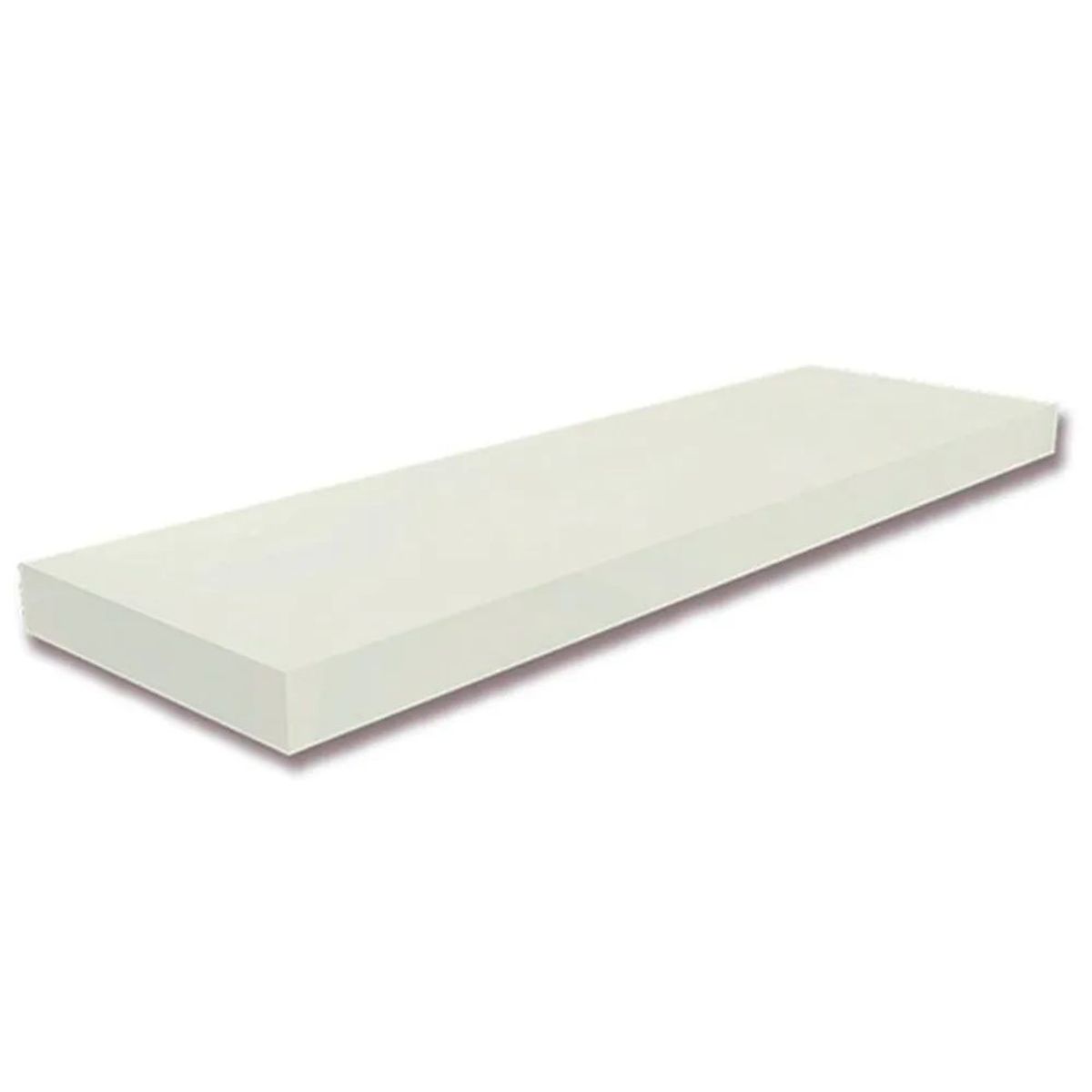 HOMETLY - 4 repisas flotantes madera moderna para decoracion repisa blanco