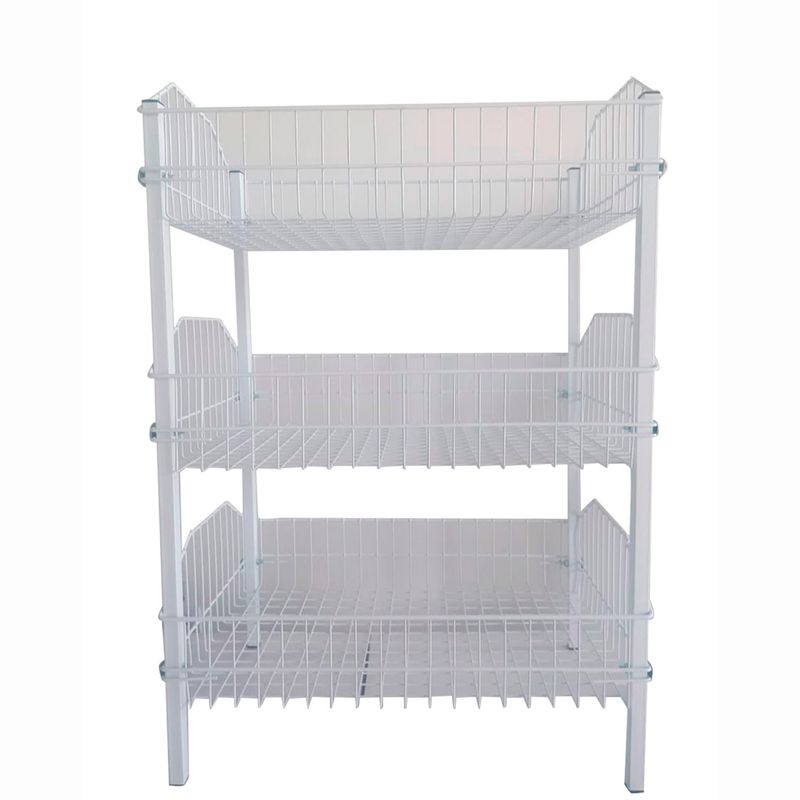 GENERICO - Organizador Multiusos De 3 Canastas.