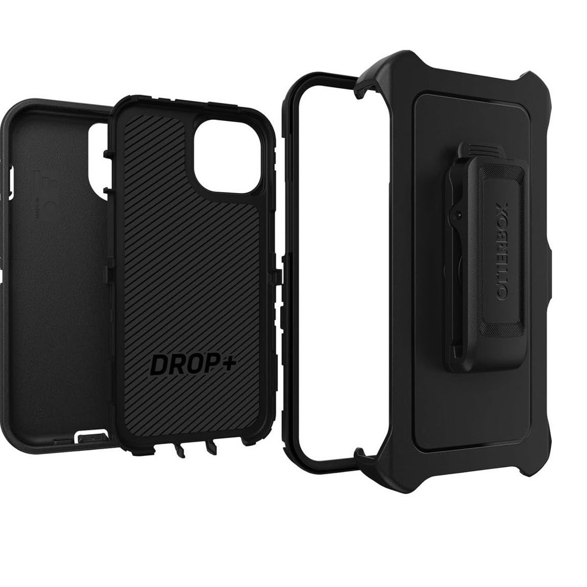 OTTERBOX - Estuche Antigolpes Otterbox Defender Para iPhone 15 - Negro