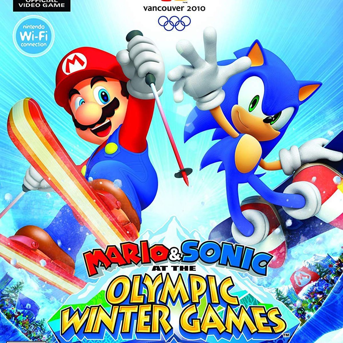 SEGA - Mario and sonic at the olympic winter games - nintendo wii