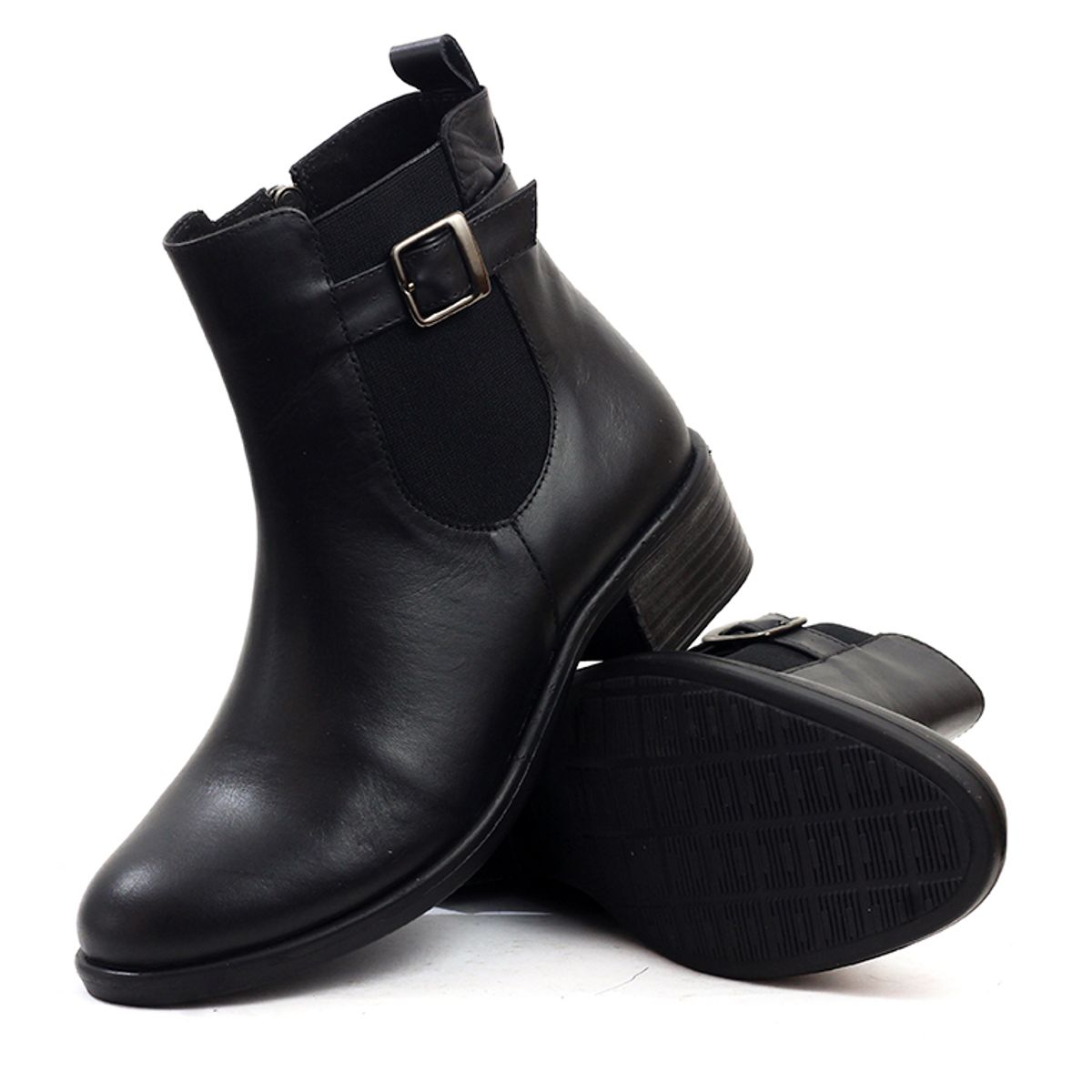 VIAR - Botines Cuero Mujer VIAR Nairobi Negro