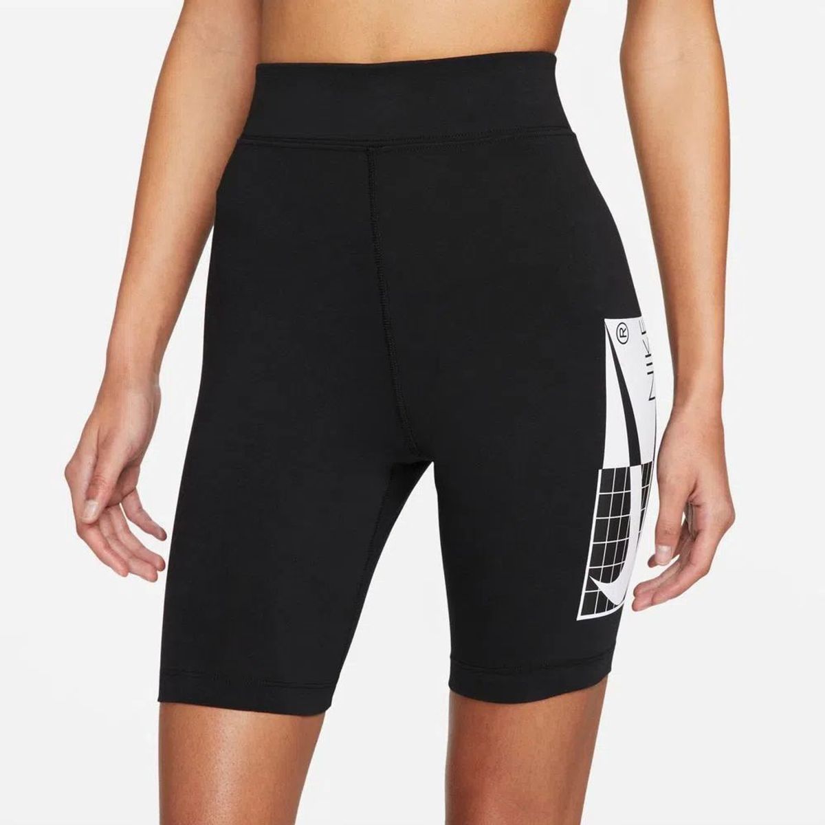 NIKE - LICRA NIKE CORTA HIGH NEGRA MUJER