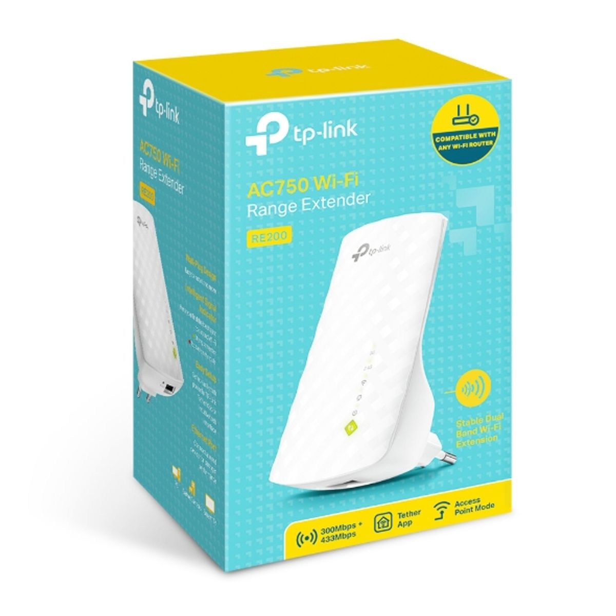 TP LINK - Repetidor Tp-Link Extensor de Wifi 5G Doble Banda 750Mbps