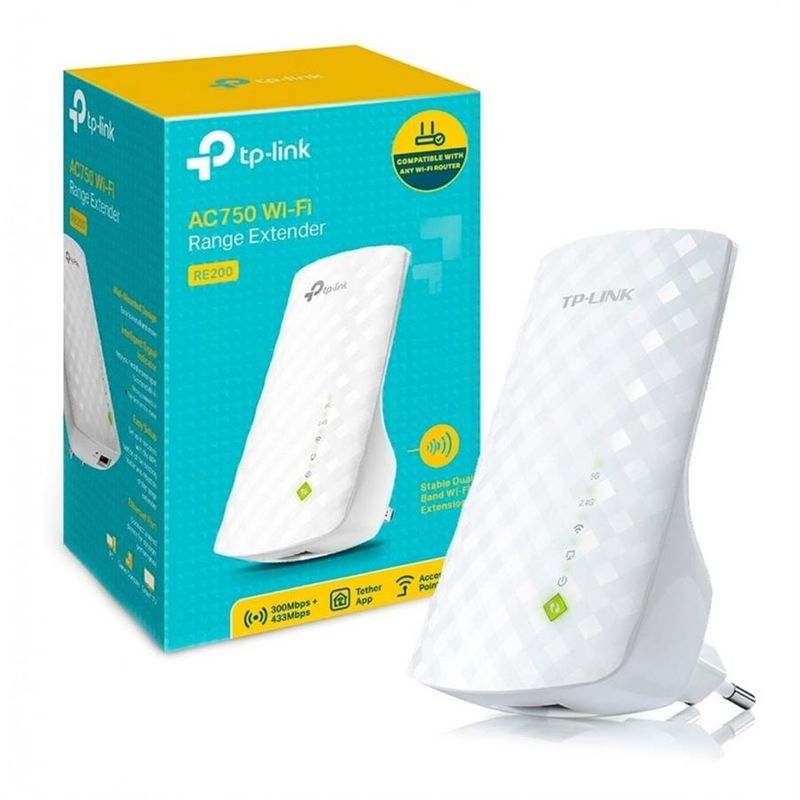 TP LINK - Repetidor Tp-Link Extensor de Wifi 5G Doble Banda 750Mbps