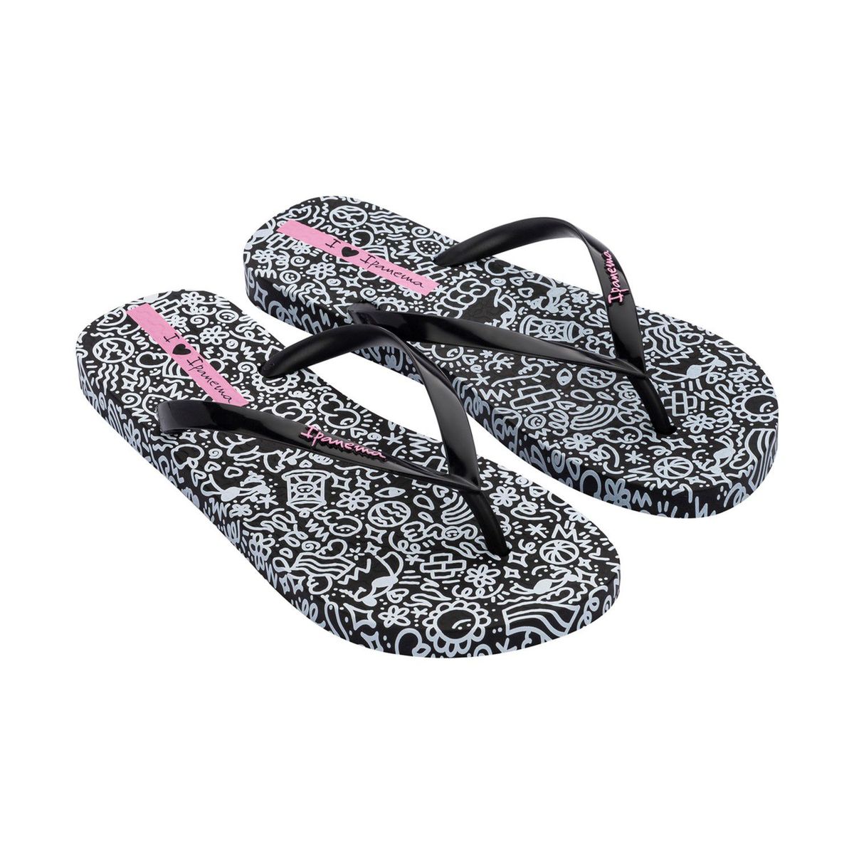 IPANEMA - SANDALIAS MUJER NEGRO IPANEMA GRAFFITI II