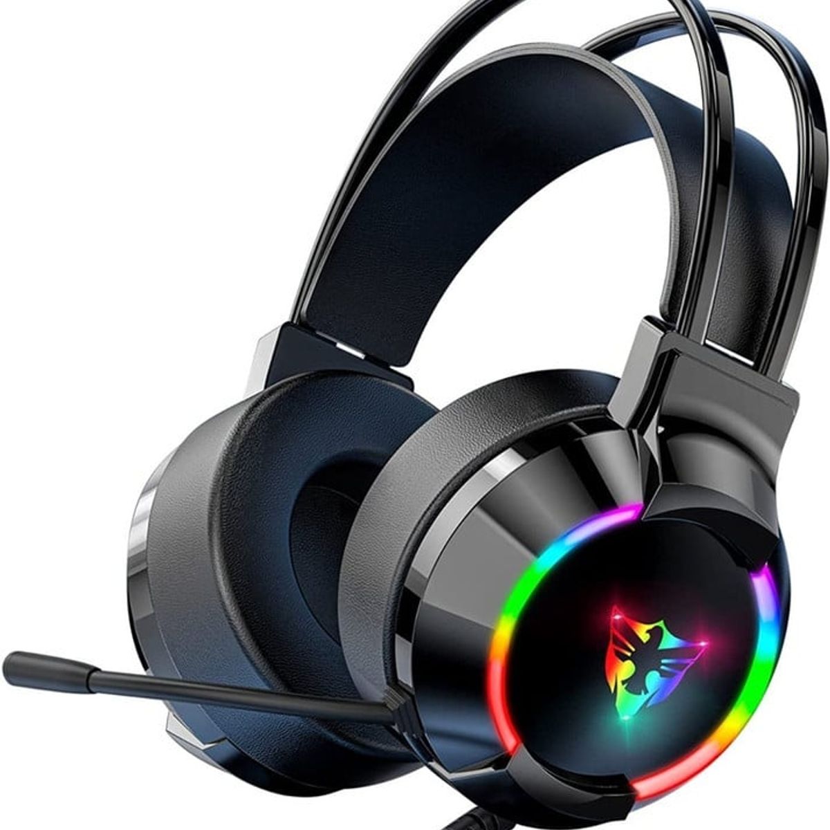 GENERICO - Audifonos Diadema Gamer Luz Rgb Micrófono Sonido Envolvente