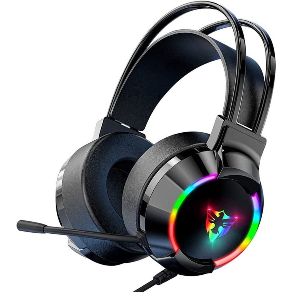 GENERICO - Audifonos Diadema Gamer Luz Rgb Micrófono Sonido Envolvente