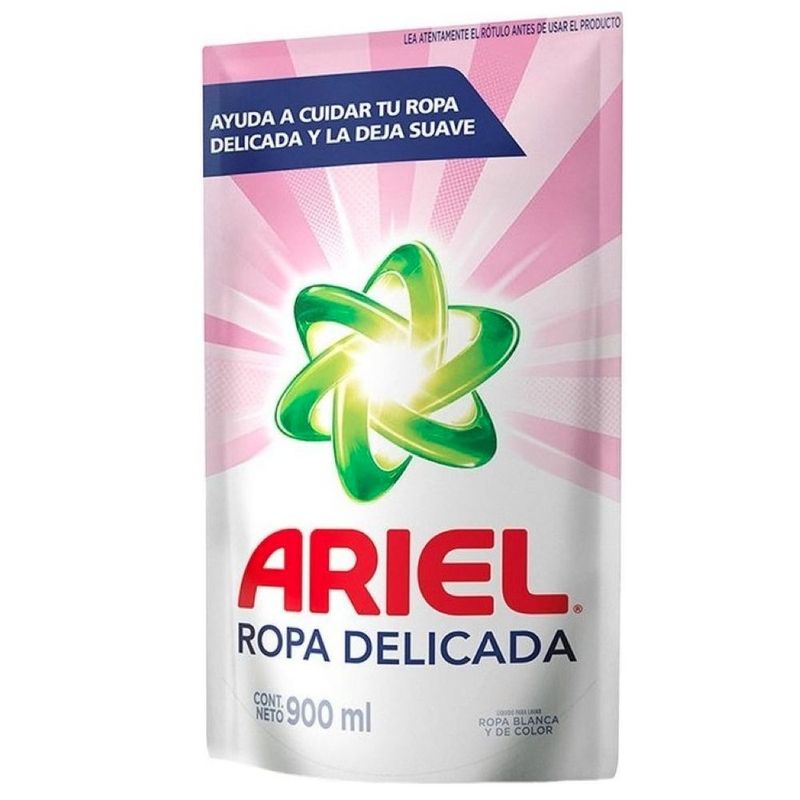 ARIEL - Detergente Liquido Ariel Doypack Ropa Delicada 900ml