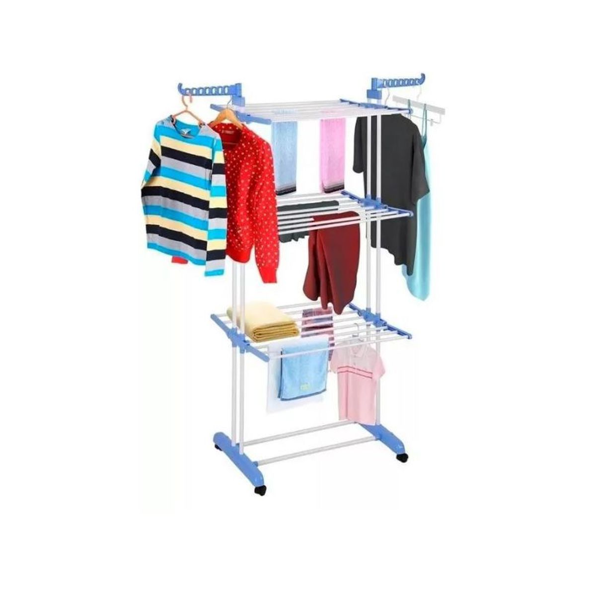 GENERICO - Tendedero Secar Ropa Perchero Portátil Organizador