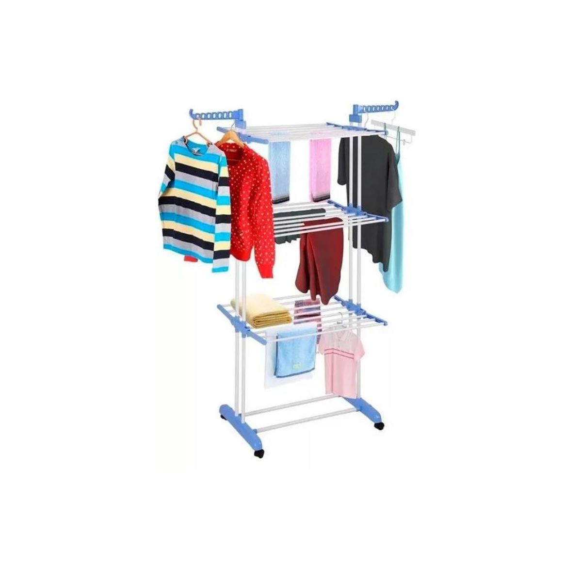 GENERICO - Tendedero Secar Ropa Perchero Portátil Organizador