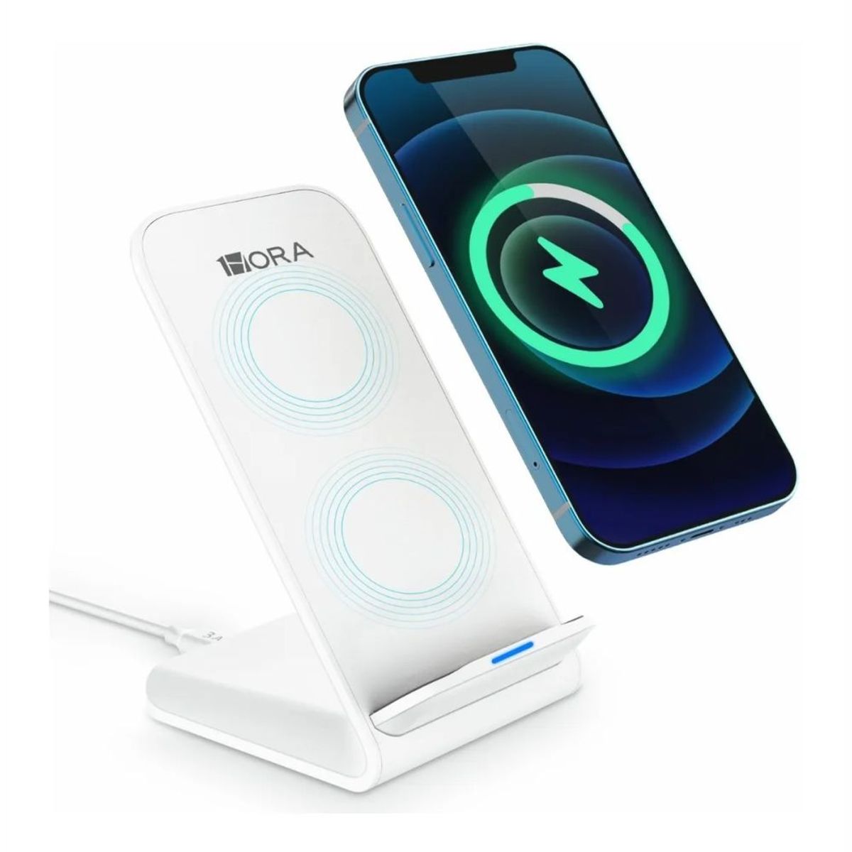 1 HORA - Cargador Carga Rápida Inalambrico Base De Celular Iq Gar157