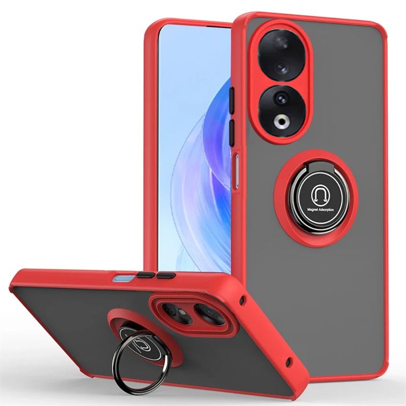 GENERICO - Funda Estuche Anti Golpes Mate Compatible  Honor X7B Rojo