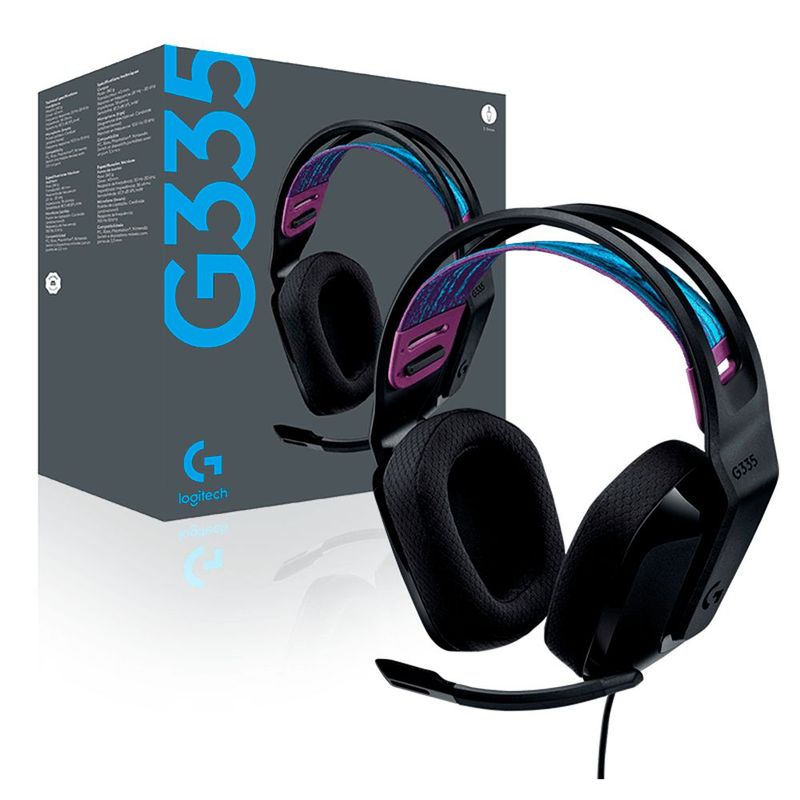 LOGITECH - Diadema Gamer Logitech G335 Negro