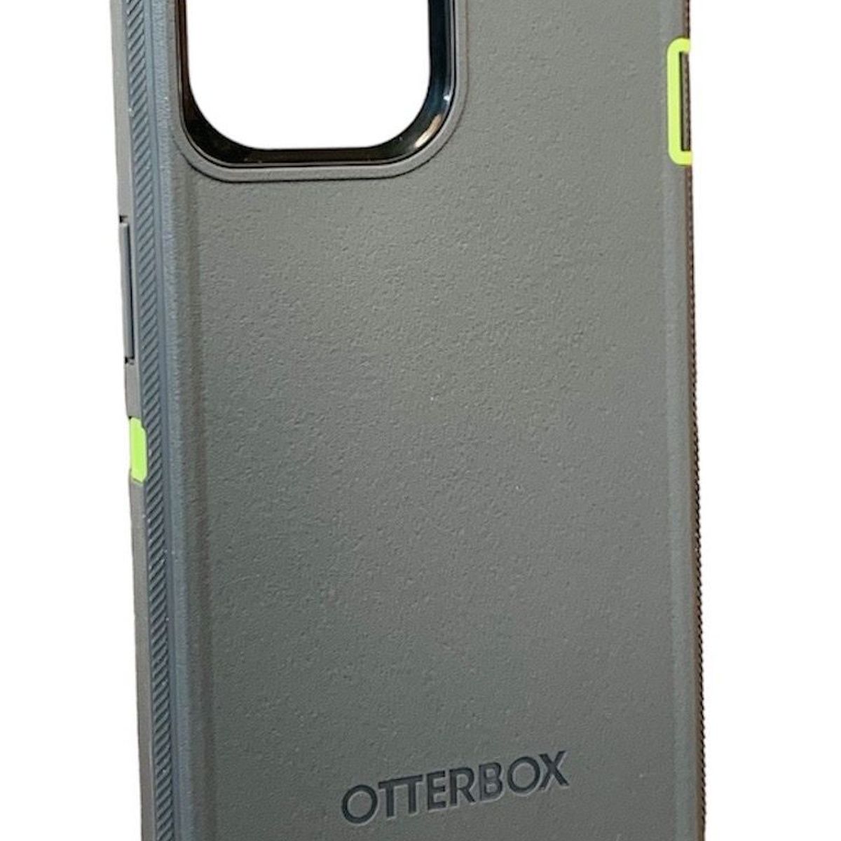 OTTERBOX - Estuche Otterbox Defender Para iPhone 15 - Gris con Verde