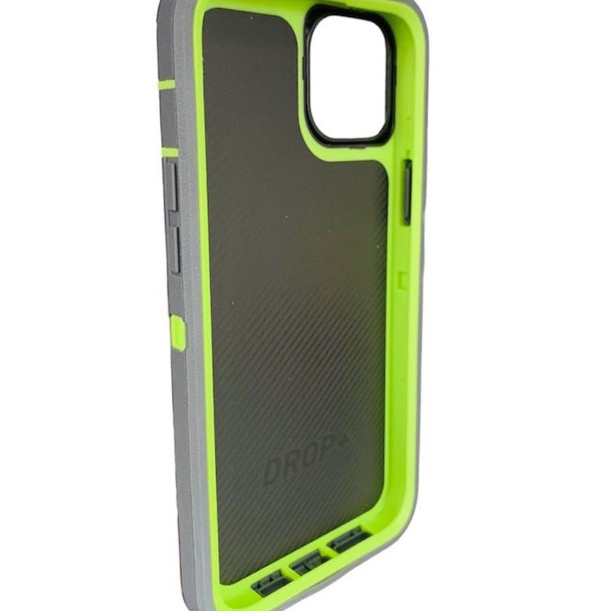 OTTERBOX - Estuche Otterbox Defender Para iPhone 15 Plus - Gris con Verde