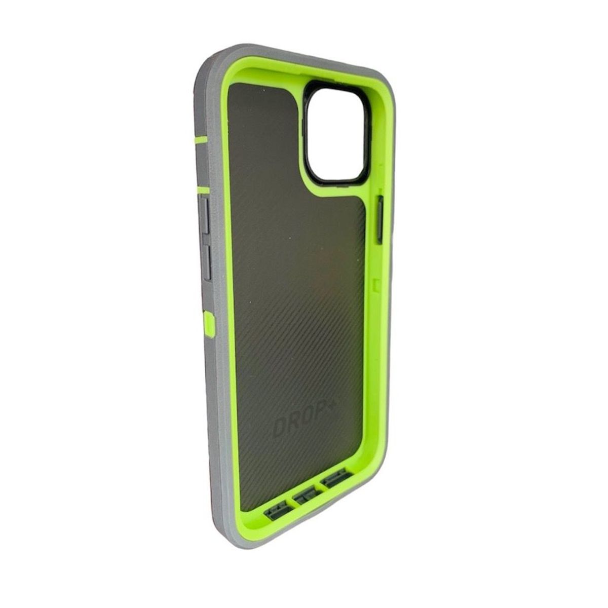 OTTERBOX - Estuche Otterbox Defender Para iPhone 15 Plus - Gris con Verde