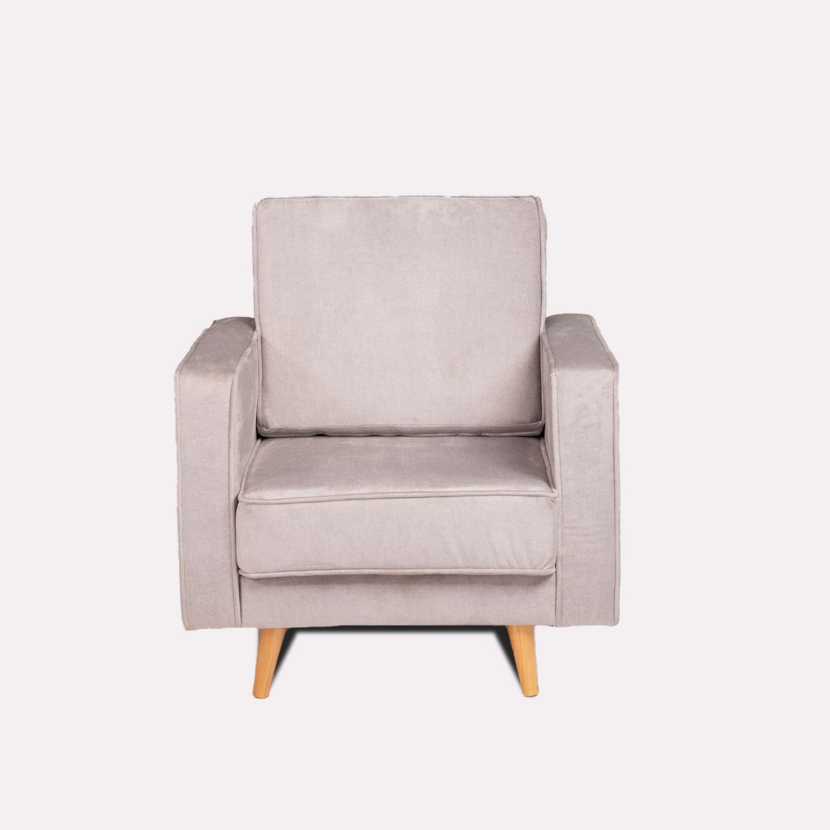 ARMONIA HOME - Sillon Porto Gris 1 Puesto