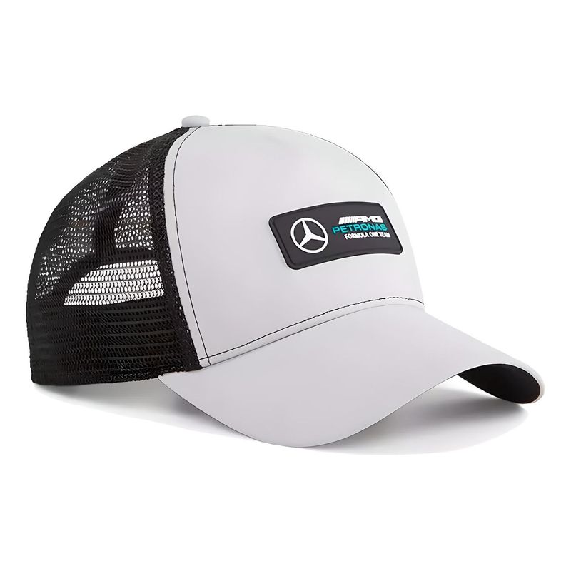 PUMA - GORRA PUMA MERCEDES MAPF1 TRUCKER 025357-02 NEGRO